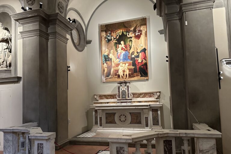 La Madonna del Baldacchino a Pescia