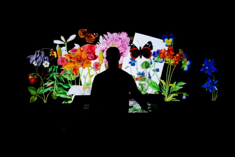 Il giardino incantato a Cutigliano con un'installazione multimediale dedicata all'arazzo millefiori, capolavoro tessile del Cinquecento