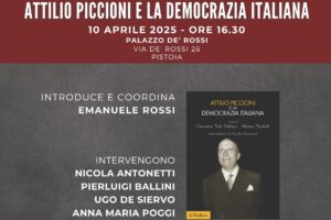 A Palazzo de' Rossi iniziativa su Attilio Piccioni