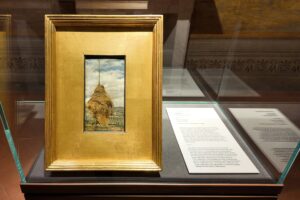 Dipinto di Boldini all'Antico Palazzo dei Vescovi